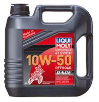 Liqui Moly Motorbike 4T 10W-50 Offroad Race Vollsynth. 1 Ltr Motorrad-Motoröl 4-takt