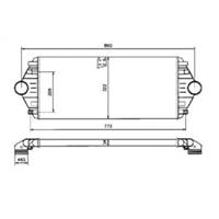 nrf Intercooler FIAT,PEUGEOT,CITROËN 30803 0384E7,E256073,1472059080 Interkoeler, tussenkoeler 1472059080,0384E7,E256073