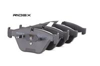 RIDEX Bremsbeläge 402B0061 Bremsklötze,Scheibenbremsbelag BMW,3 E90,5 E60,5 Touring E61,3 Coupe E92,3 Cabriolet E93,7 E65, E66, E67,1 Coupe E82,6 E63