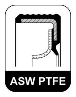 Afdichtring, Keerring, krukas ELRING, u.a. für Citroën, Ford, DS, Suzuki, Mazda, Peugeot, Mini, Fiat, Volvo, Toyota, Opel, Santana, Mitsubishi