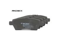 RIDEX Bremsbelagsatz NISSAN 402B0648 44060EA090,44060EA091,44060EB325 D4060EB300