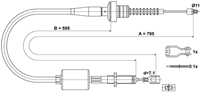 hyundai Koppelingkabel