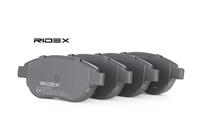 RIDEX Bremsbelagsatz FIAT,PEUGEOT,CITROËN 402B0057 1611140780,1611140980,1611838880 1636413880,425222,425235,425250,425252,425253,425331,425339,425370
