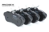 RIDEX Bremsbelagsatz CITROËN 402B0404 1611334680,1617270280,425237 425372,E172282