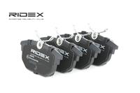 RIDEX Bremsbelagsatz Hinterachse 402B0718 Bremsbeläge,Bremsklötze FIAT,ALFA ROMEO,LANCIA,BARCHETTA (183),PUNTO (176),COUPE (FA/175)