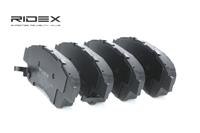 ridex Remblokken TOYOTA 402B0084 0446505010,0446512500,0446512540 Remblokkenset,Remblokkenset, schijfrem 0446512550,0446512593,0446520120,0446533020