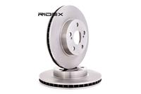 RIDEX Bremsscheiben 82B0062 Scheibenbremsen,Bremsscheibe TOYOTA,AVENSIS Station Wagon ZRT27, ADT27,VERSO _AUR2_, _ZGR2_,PRIUS Liftback NHW20_