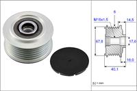 Volkswagen Vrijlooppoelie dynamo 535004710