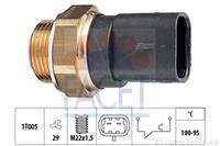 FACET Temperaturschalter, Kühlerlüfter 7.5117  OPEL,VAUXHALL,CORSA B 73_, 78_, 79_,VECTRA B 36_,ASTRA F CC 53_, 54_, 58_, 59_
