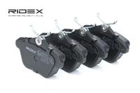 RIDEX Bremsbelagsatz Hinterachse 402B0165 Bremsbeläge,Bremsklötze ALFA ROMEO,LANCIA,156 Sportwagon (932),156 (932),166 (936),164 (164)