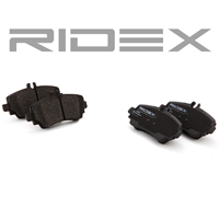 RIDEX Bremsbeläge 402B0090 Bremsklötze,Scheibenbremsbelag MERCEDES-BENZ,A-CLASS W168,VANEO 414