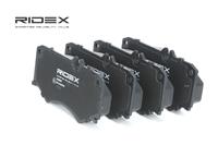 RIDEX Bremsbeläge 402B0207 Bremsklötze,Scheibenbremsbelag MERCEDES-BENZ,OH Series,T2/L