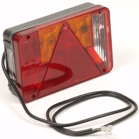 Huismerk Achterlicht met driehoek rechts + kabel