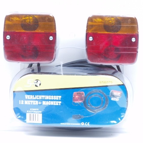Huismerk Verlichtingsset + magneet 12 meter