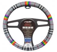 simoniracing Simoni Racing Stuurwielhoes Fancy - 37-39cm - Multi-color Eco-Leder SRCVT62