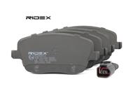 ridex Bremsbeläge 402B0413 Bremsklötze,Scheibenbremsbelag VW,SKODA,SEAT,POLO 9N_,POLO Stufenheck 9A4,FABIA Combi 6Y5,FABIA,FABIA 6Y2,FABIA Combi