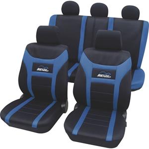 hpautozubehör HP Autozubehör 22911 Autostoelhoes Polyester Blauw Bestuurder, Passagier, Achterbank