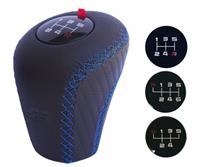 simoniracing Simoni Racing Pookknop Slick - Zwart Leder SRSLKB