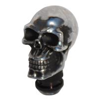 Simoni Racing Pookknop Skull - Chroom + Zwarte Ogen SRSKEE