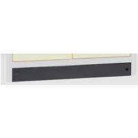 Asecos Sokkellijst, voor kast voor gevaarlijke stoffen h x b x d = 1955 x 900 x 615 mm, type 90