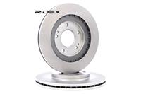 RIDEX Bremsscheibe Vorderachse 82B0526 Bremsscheiben,Scheibenbremsen MITSUBISHI,DACIA,DAEWOO,PAJERO PININ (H6_W, H7_W),DUSTER,MUSSO (FJ)