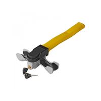 Heavy Duty Stuurvergrendeling Geel, Zwart