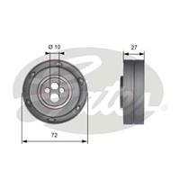 Gates Spanrol, distributieriem T41216