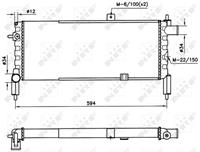 NRF Radiateur 58759