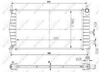 NRF Radiateur 50131A