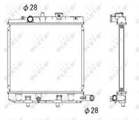 NRF Radiateur 53291