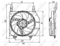 NRF Koelventilatorwiel 47261