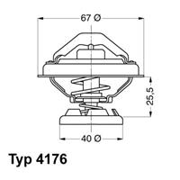 Wahler Thermostaat 417685D