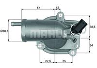 mahleoriginal Thermostat, Kühlmittel Mahle Original TH 9 87