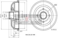 Maxgear Remtrommel 192180