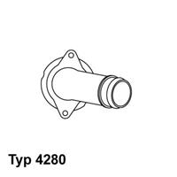 Thermostat, Kühlmittel Wahler 4280.85D