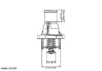 Wahler Thermostaat 435792D