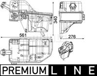 Mahle Expansietank, koelvloeistof CRT134000P