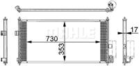 nissan Condensor, airconditioning AC674000S