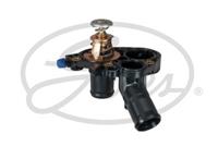 GATES Thermostat TH60883G1 Kühlwasserthermostat,Kühlwasserregler OPEL,CITROËN,PEUGEOT,CROSSLAND X,DS3,C3 II,DS3 Cabriolet,C-ELYSEE,C1 II,C4 CACTUS