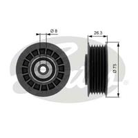 mercedes-benz Geleide rol/omdraairol v-snaren DriveAlign