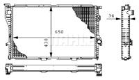 Mahle Radiateur CR242000S