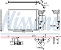 Nissens Condensor, airconditioning 941101