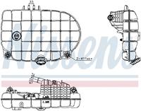 Nissens Expansietank, koelvloeistof 996088