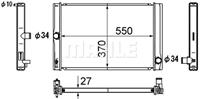 Mahle Radiateur CR1865000S