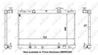 NRF Radiateur 56105