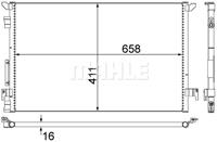 Mahle Condensor, airconditioning AC294000S