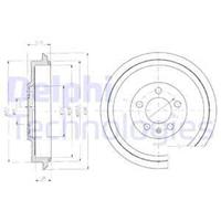Delphi Remtrommel BF406