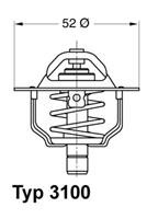 Wahler Thermostaat 310088D