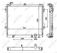 NRF Radiateur 53923