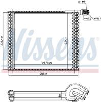 Nissens Verdamper, airconditioning 92338